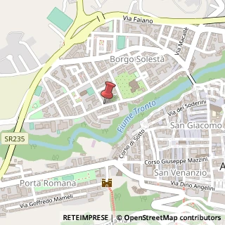 Mappa Via s. serafino da montegranaro 2, 63100 Ascoli Piceno, Ascoli Piceno (Marche)