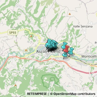 Mappa Largo del Cremore, 63100 Ascoli Piceno AP, Italia (0.61667)