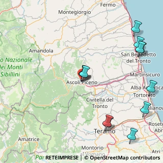 Mappa Largo del Cremore, 63100 Ascoli Piceno AP, Italia (21.41833)