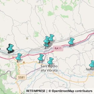 Mappa Via del Grano, 63100 Ascoli Piceno AP, Italia (5.38214)