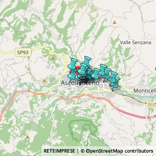 Mappa Rua Vite, 63100 Ascoli Piceno AP, Italia (0.72056)