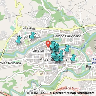 Mappa Rua Vite, 63100 Ascoli Piceno AP, Italia (0.348)