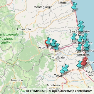 Mappa Piazza Basso Ventidio, 63100 Ascoli Piceno AP, Italia (22.08278)
