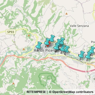 Mappa Lungo Tronto Emidio Bartolomei, 63100 Ascoli Piceno AP, Italia (1.665)