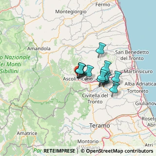 Mappa Via lungo Tronto E. Bartolomei n., 63100 Ascoli Piceno AP, Italia (8.60214)