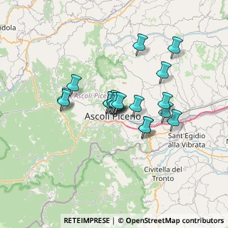 Mappa Via delle Canterine, 63100 Ascoli Piceno AP, Italia (5.19474)