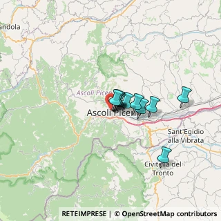 Mappa Via delle Stelle, 63100 Ascoli Piceno AP, Italia (3.95455)