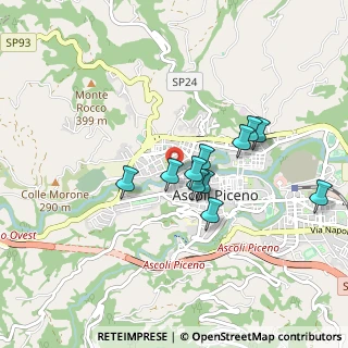 Mappa Via delle Stelle, 63100 Ascoli Piceno AP, Italia (0.74273)