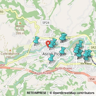 Mappa Via dei Soderini, 63100 Ascoli Piceno AP, Italia (1.086)