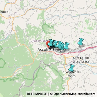 Mappa Via San Giacomo, 63100 Ascoli Piceno AP, Italia (3.80818)
