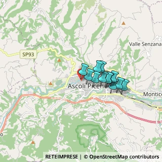 Mappa Via San Giacomo, 63100 Ascoli Piceno AP, Italia (1.2375)