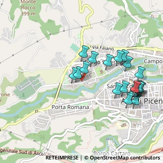 Mappa Via S. Serafino, 63100 Ascoli Piceno AP, Italia (0.5405)