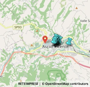 Mappa Via S. Serafino, 63100 Ascoli Piceno AP, Italia (0.97846)