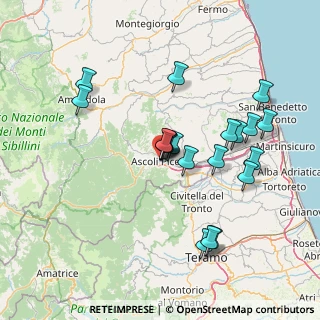 Mappa Via Delle Donne, 63100 Ascoli Piceno AP, Italia (14.532)