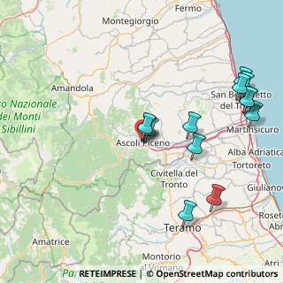 Mappa Via Delle Donne, 63100 Ascoli Piceno AP, Italia (18.26692)