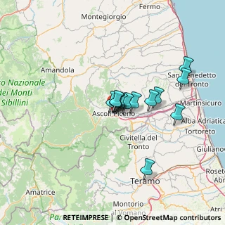 Mappa Via Delle Donne, 63100 Ascoli Piceno AP, Italia (9.86231)