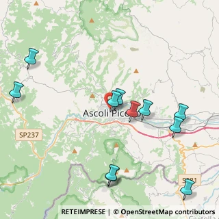 Mappa Via Delle Donne, 63100 Ascoli Piceno AP, Italia (4.95636)
