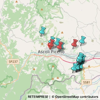 Mappa Via Delle Donne, 63100 Ascoli Piceno AP, Italia (4.38895)