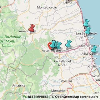 Mappa Via San Serafino da Montegranaro, 63100 Ascoli Piceno AP, Italia (18.07)