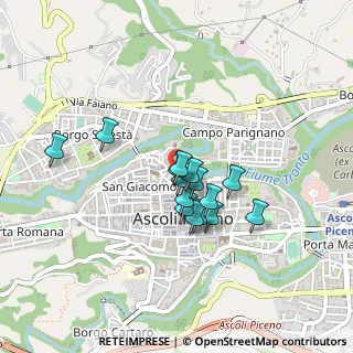 Mappa Via Benedetto Cairoli, 63100 Ascoli Piceno AP, Italia (0.32533)
