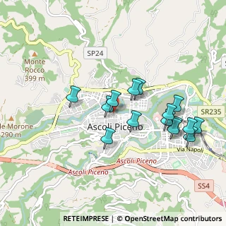 Mappa Rua del Cassero, 63100 Ascoli Piceno AP, Italia (0.93333)