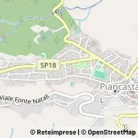 Mapa Piancastagnaio