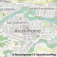 地図 Ascoli Piceno