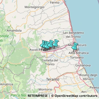 Mappa Area Marini, 63100 Ascoli Piceno AP, Italia (28.17818)