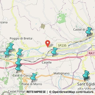 Mappa Area Marini, 63100 Ascoli Piceno AP, Italia (3.68833)