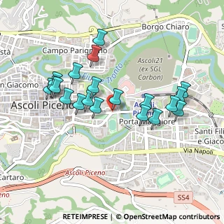 Mappa Piazza Giacomo Matteotti, 63100 Ascoli Piceno AP, Italia (0.466)