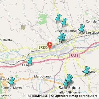 Mappa Via mutilati ed invalidi del lavoro, 63100 Ascoli Piceno AP, Italia (3.01)