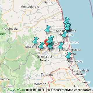 Mappa Via mutilati ed invalidi del lavoro, 63100 Ascoli Piceno AP, Italia (11.74733)