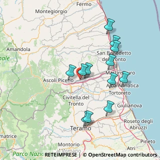 Mappa Via mutilati ed invalidi del lavoro, 63100 Ascoli Piceno AP, Italia (14.77083)