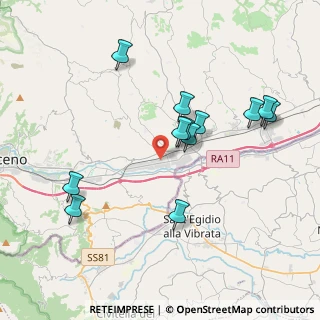 Mappa Via mutilati ed invalidi del lavoro, 63100 Ascoli Piceno AP, Italia (3.92333)