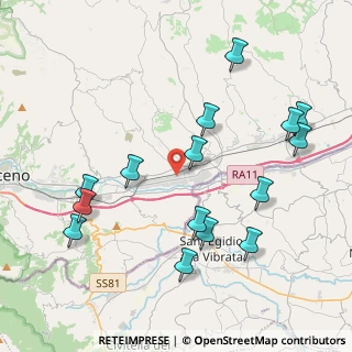 Mappa Via mutilati ed invalidi del lavoro, 63100 Ascoli Piceno AP, Italia (4.67733)