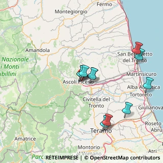Mappa Via Firenze, 63100 Ascoli Piceno AP, Italia (14.75455)