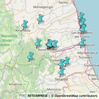 Mappa Via Firenze, 63100 Ascoli Piceno AP, Italia (16.47063)