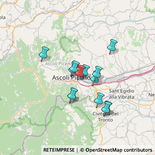 Mappa Via Firenze, 63100 Ascoli Piceno AP, Italia (5.67846)