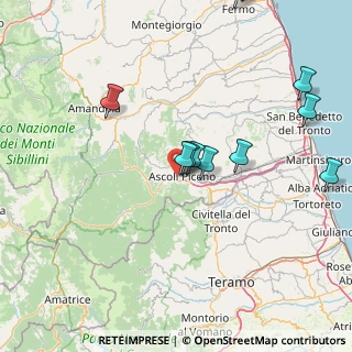 Mappa Viale Treviri, 63100 Ascoli Piceno AP, Italia (18.26)