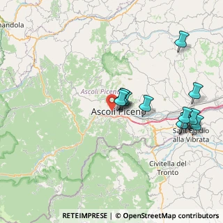 Mappa Viale Treviri, 63100 Ascoli Piceno AP, Italia (8.19917)