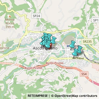 Mappa Rua Mattonato, 63100 Ascoli Piceno AP, Italia (0.495)