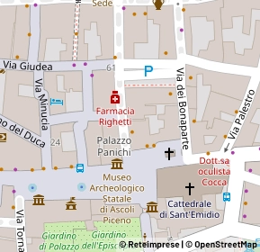 Mappa Via dei Bonaccorsi, 63100 Ascoli Piceno AP, Italia (0.03077)