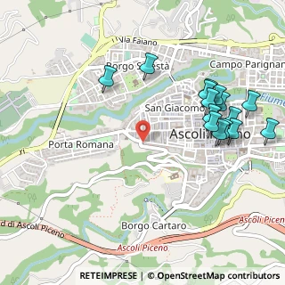 Mappa Via Francesco Ricci, 63100 Ascoli Piceno AP, Italia (0.61133)