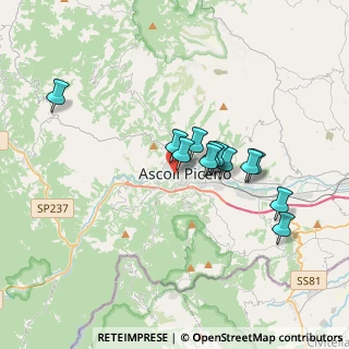 Mappa Via Francesco Ricci, 63100 Ascoli Piceno AP, Italia (2.98667)