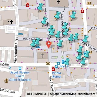 Mappa Piazza Roma, 63100 Ascoli Piceno AP, Italia (0.0695)