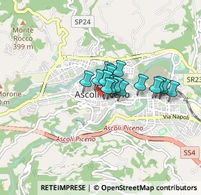 Mappa Via Ottaviano Iannella, 63100 Ascoli Piceno AP, Italia (0.50625)