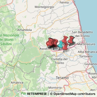 Mappa Via JF Kennedy, 63100 Ascoli Piceno AP, Italia (6.03933)