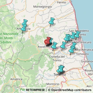 Mappa Via JF Kennedy, 63100 Ascoli Piceno AP, Italia (14.392)