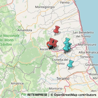 Mappa Via JF Kennedy, 63100 Ascoli Piceno AP, Italia (5.904)