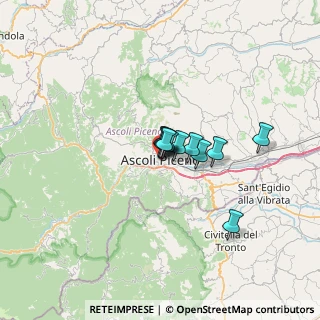 Mappa Via JF Kennedy, 63100 Ascoli Piceno AP, Italia (3.47091)